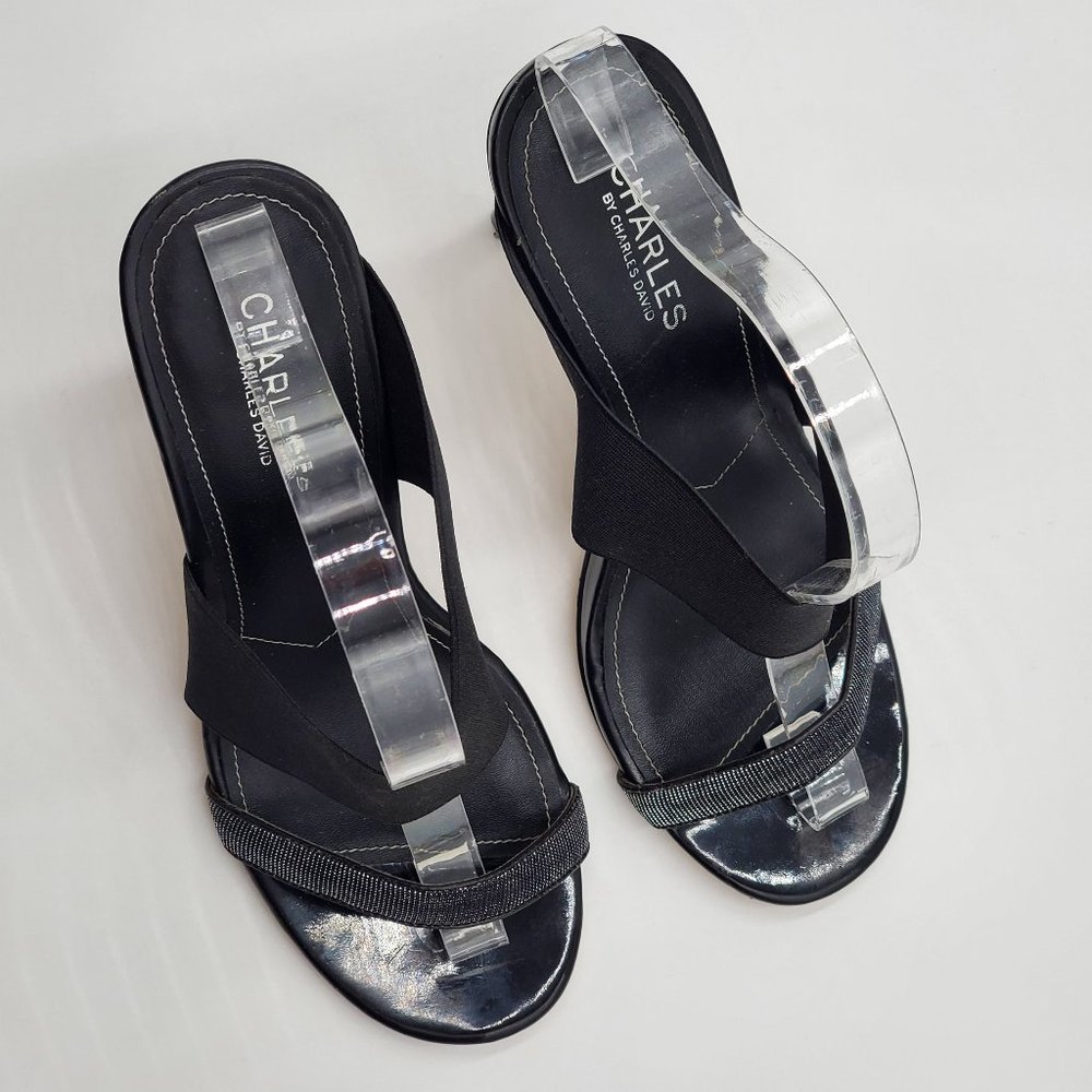Charles by Charles David Iridescent Stiletto Sandals - Picture 9 of 15
